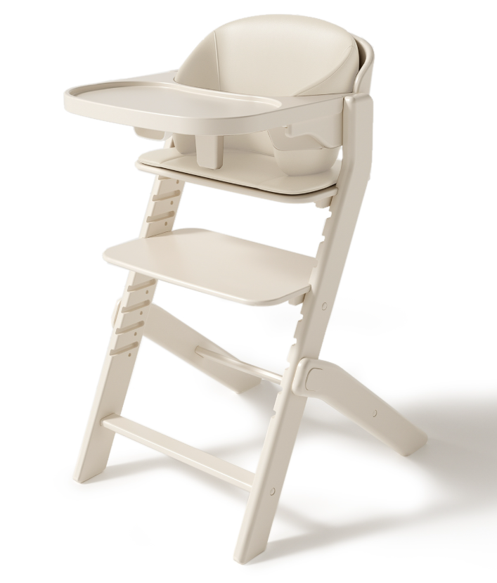 524Babyomi Adjustable High Chair, Grow with me High Chair for Babies and Toddlers with Ergonomic Cushion, 300 lbs Capacity and Removable Tray, Easy to Clean & Operation ,